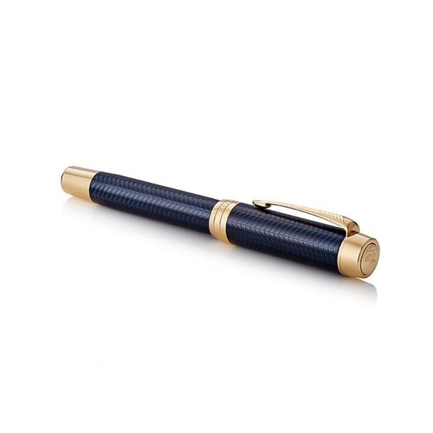 Parker Duofold Prestige Blue Chevron GT Centennial Caneta de Tinta Permanente