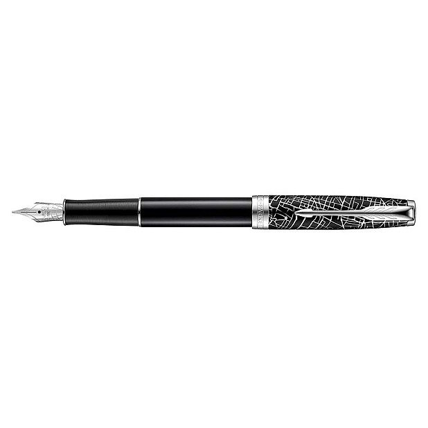 Parker Sonnet SE18 Challenge Black CT Caneta de Tinta Permanente