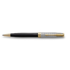 Parker Sonnet Metal & Black GT Ballpoint