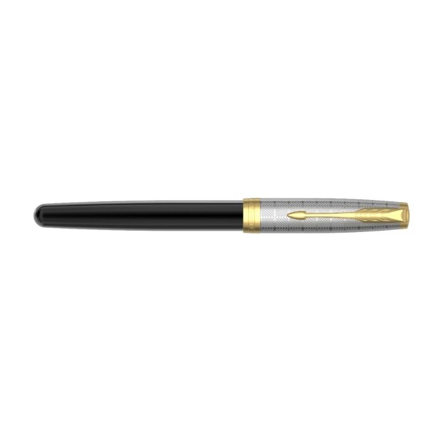 Parker Sonnet Metal & Black GT Fountain pen