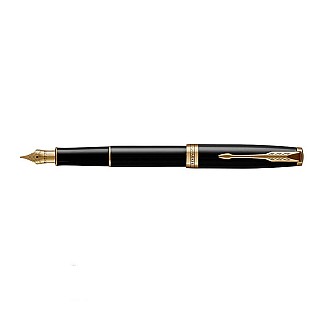 Parker Sonnet Black GT Caneta de Tinta Permanente