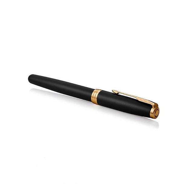 Parker Sonnet Matte Black GT Caneta de Tinta Permanente