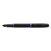Parker IM Vibrant Rings Black with Blue Fountain pen
