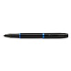 Parker IM Vibrant Rings Black with Blue Tintenroller