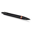 Parker IM Vibrant Rings Black with Orange Balpen