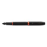 Parker IM Vibrant Rings Black with Orange Fountain pen