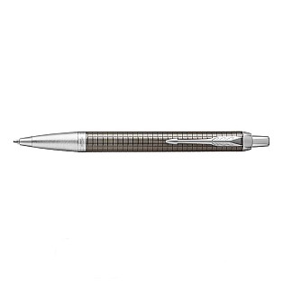 Parker IM Premium Dark Espresso Chiselled Ballpoint