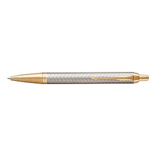 Parker IM Premium Warm Silver GT Ballpoint