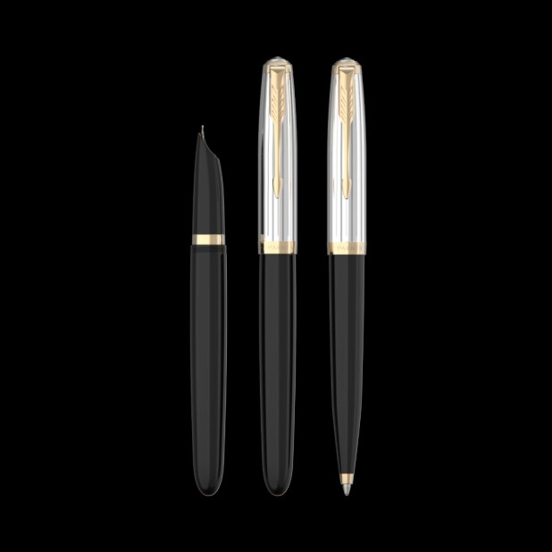 Parker 51 Premium Black GT Balpen