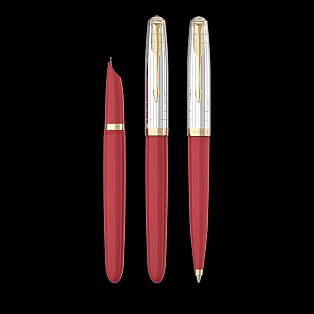 Parker 51 Premium Red Rage GT Balpen