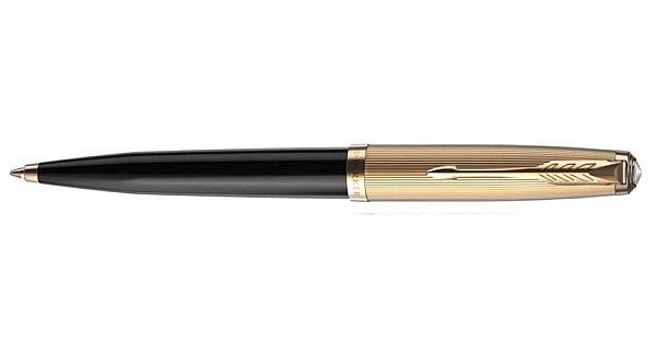 Parker 51 Deluxe Black GT Ballpoint - Ballpoint | Appelboom.com