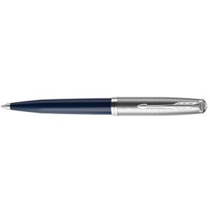 Parker Jotter Steel GT Ball Point Pen Fine Quink Blue Ink Brand New Loose no box 