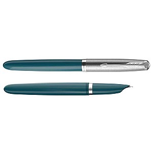 Parker 51 Teal Blue CT Fountain pen