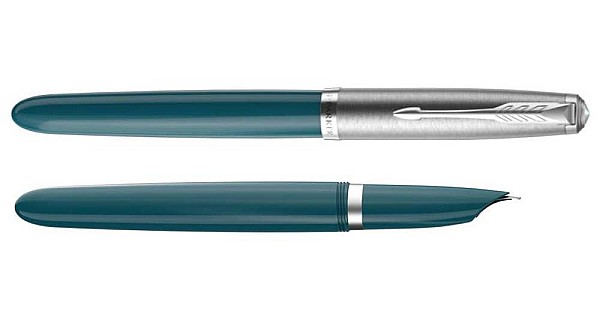 Parker 51 Teal Blue CT Fountain pen