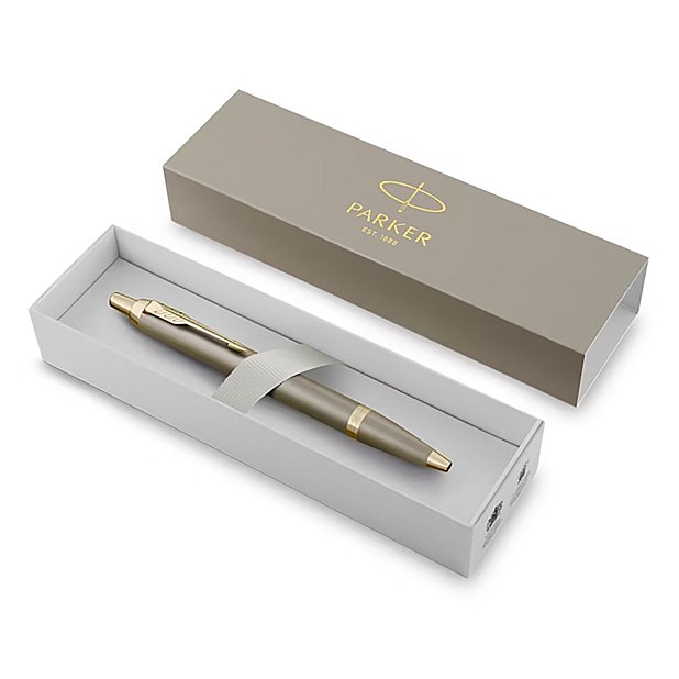Parker IM Finishing Touch Sandstone GT Ballpoint