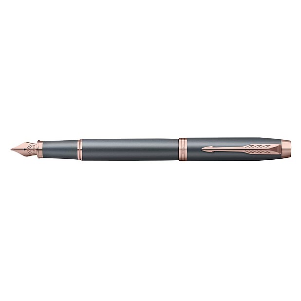 Parker IM Finishing Touch Slate Grey RGT Fountain pen