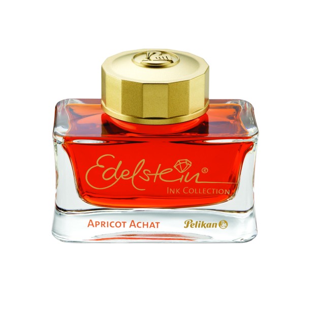 Pelikan Edelstein Ink of the Year 2025 Apricot Achat Inktfles