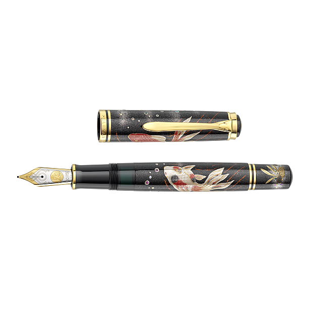Pelikan Souverän M1000 Pelikan Maki-e Goldfish LE Stylo plume