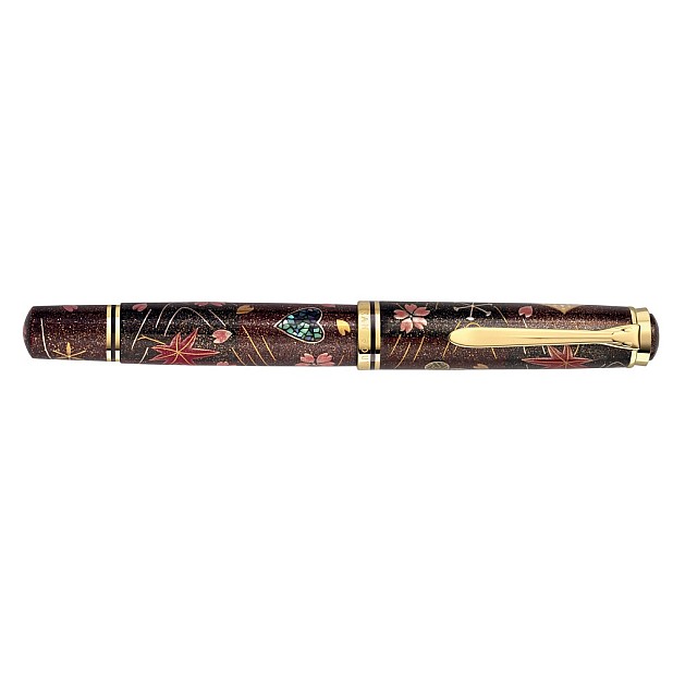 Pelikan Souverän M1000 Maki-e Four Seasons Lucky Charm LE Stylo plume