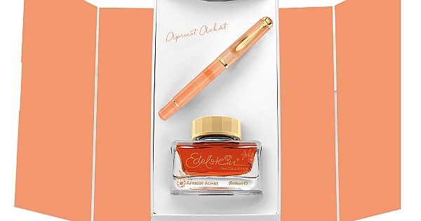 Pelikan Classic M200 Apricot Achat Special Edition Fountain pen