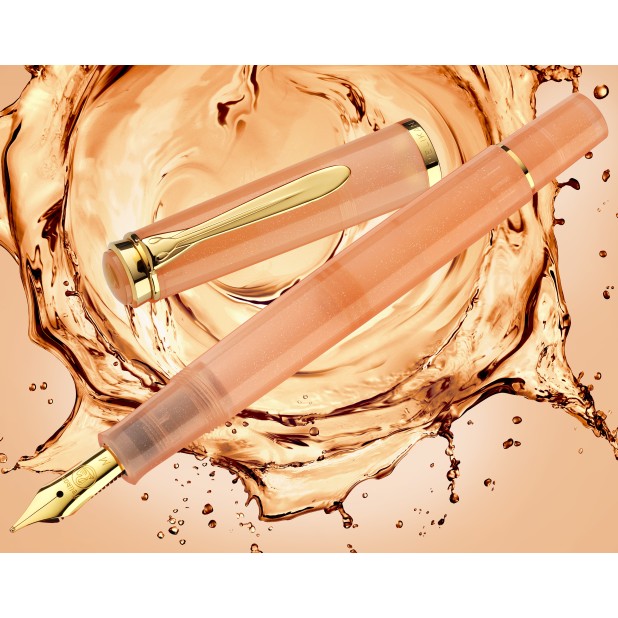 Pelikan Classic M200 Apricot Achat Special Edition Fountain pen