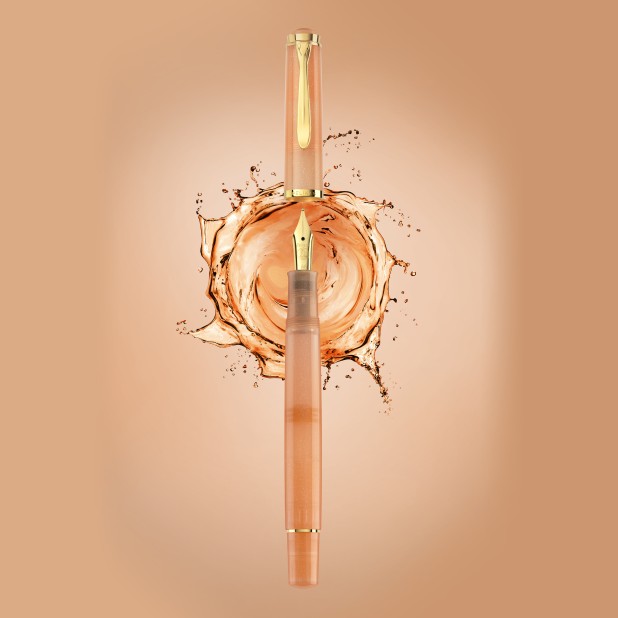 Pelikan Classic M200 Apricot Achat Special Edition Fountain pen