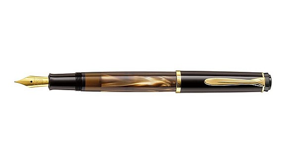 Pelikan Classic M200 Marbled Brown Fountain pen | Appelboom.com