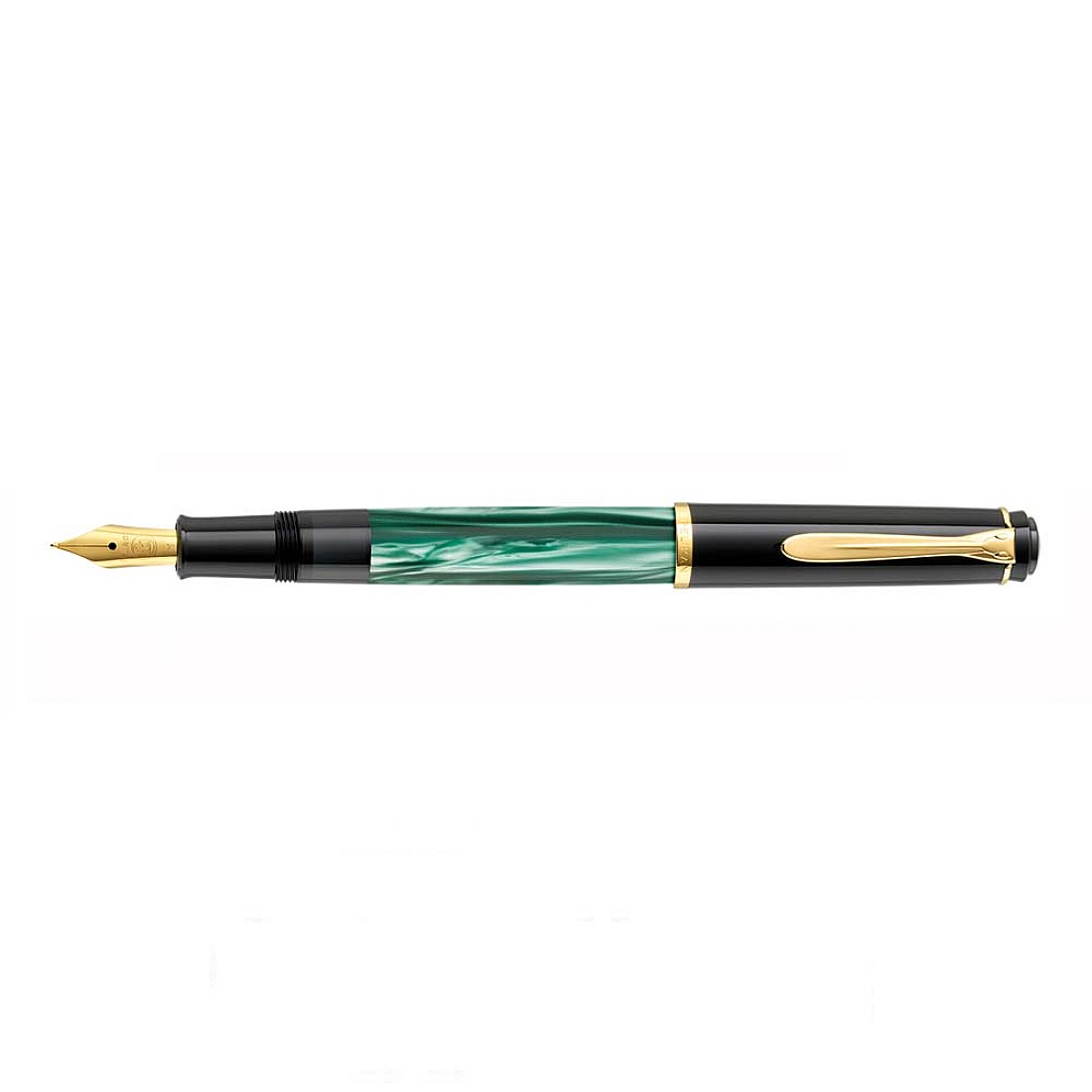 Beschikbaar Vooroordeel tweeling Pelikan Classic M200 Marbled Green Fountain pen | Appelboom.com