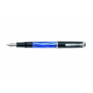 Pelikan Classic M205 Marbled Blue Caneta de Tinta Permanente