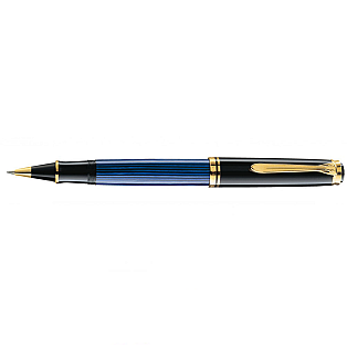 Pelikan Souverän R800 Zwart/Blauw Rollerball
