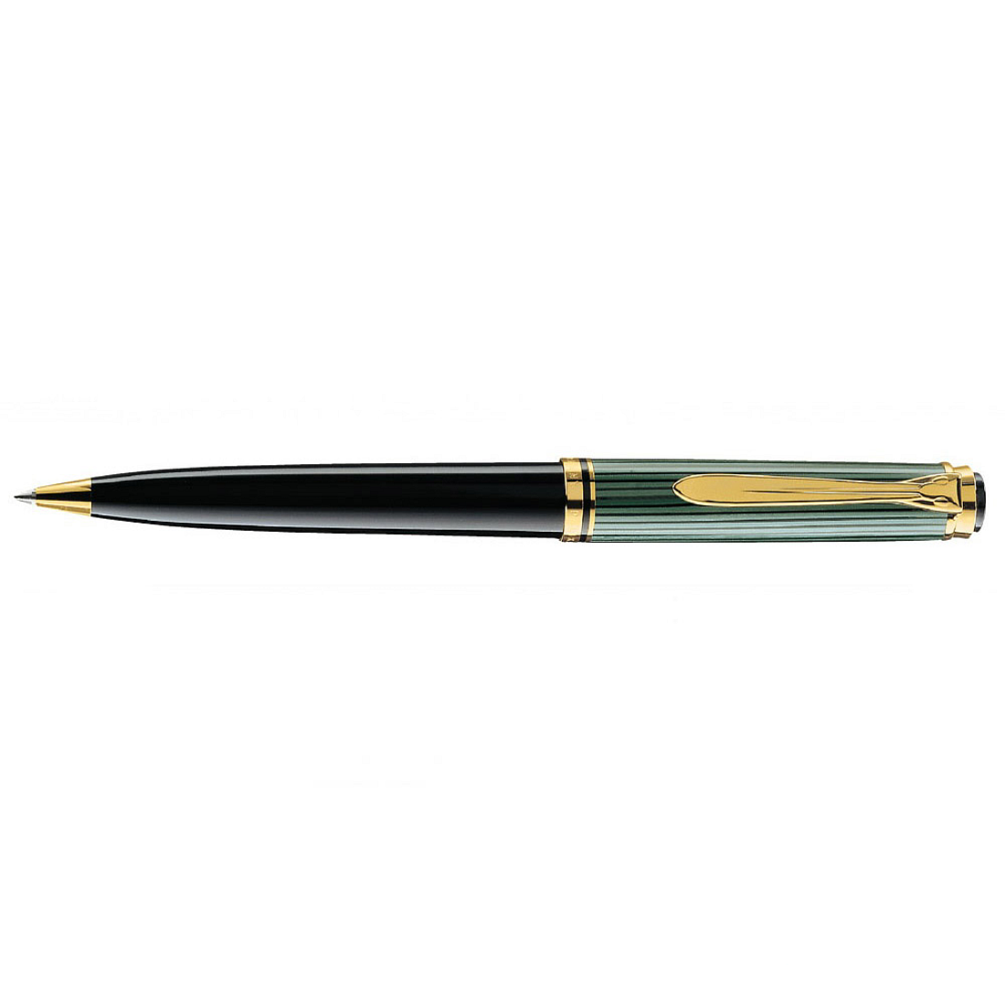 in Dark Green Gold Waterman Gentleman Slimline Mechanical Pencil 0.7 mm 