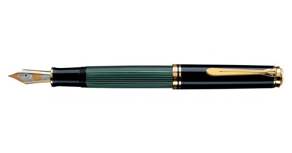 Pelikan Souverän M600 Black/Blue Fountain pen | Appelboom.com