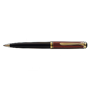 Pelikan Souverän K600 Zwart/Rood Balpen