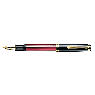 Pelikan Souverän M600 Black/Red Caneta de Tinta Permanente