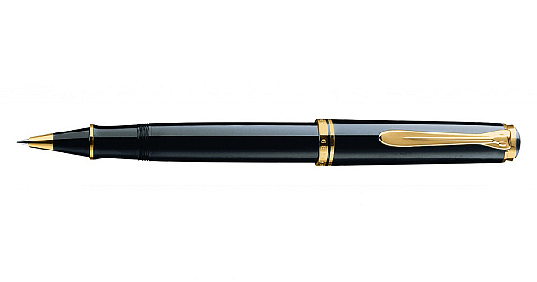 Pelikan Souveran R800 BLACK ローラーボール Pelikan Souverän R800 Black Rollerball | Appelboom.com
