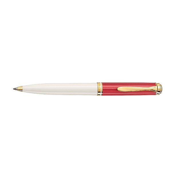 Pelikan Souverän K600 Red-White Balpen