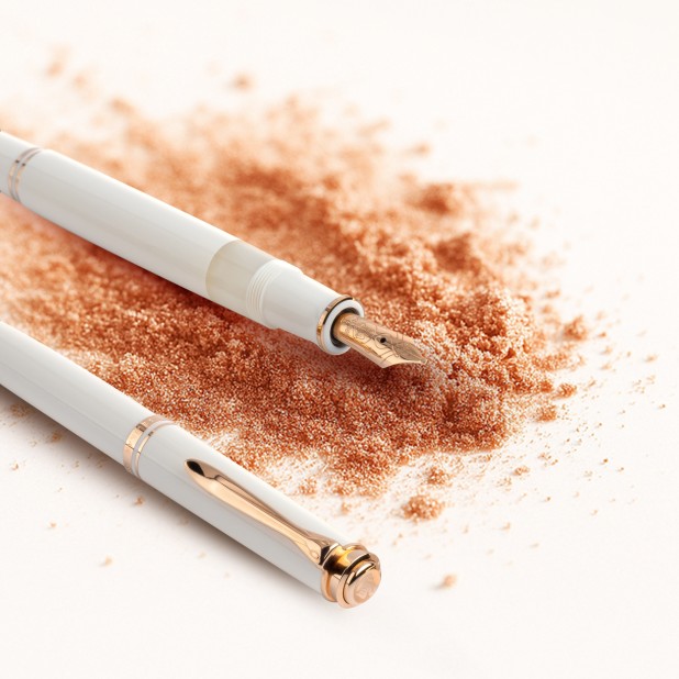 Pelikan Souverän M600 White Rose Gold Special Edition Fountain pen