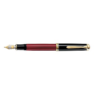 Pelikan Souverän M800 Black/Red Vulpen
