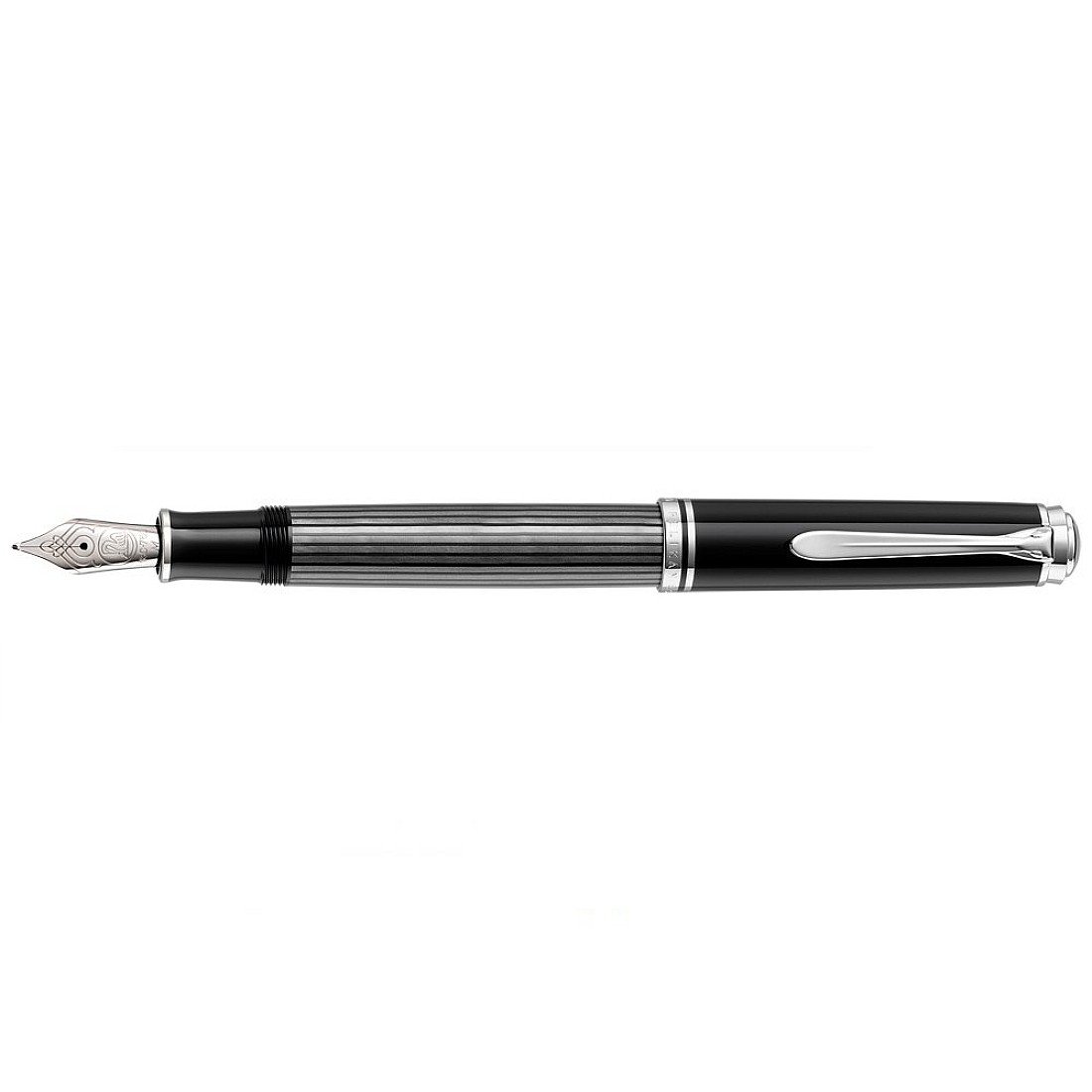 Right Handed Medium Point NEW Anthracite Pelikan UP Series Fountain Pen 