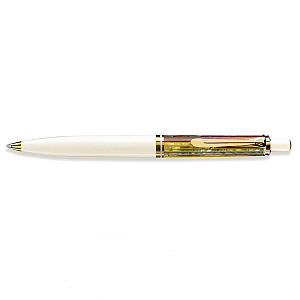 Pelikan Souverän K400 Schildpadbruin-Wit Balpen