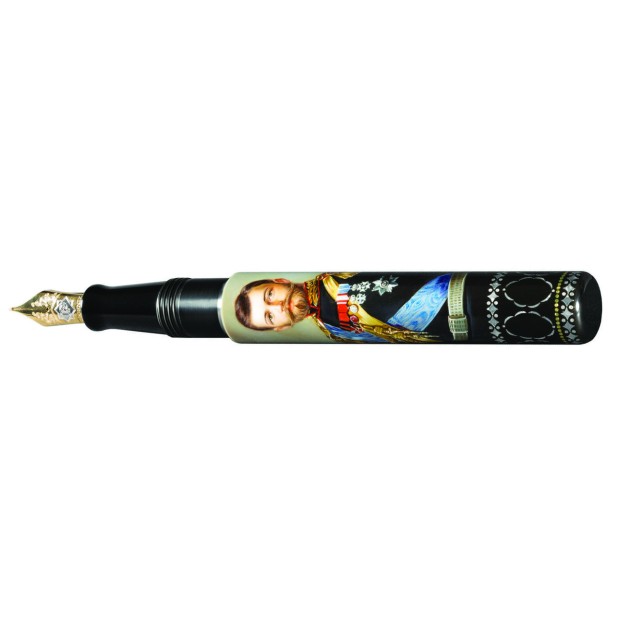 Phoenix Lacquer Art Russian Empire Nikolas and Alexandra Caneta de Tinta Permanente