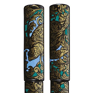 Phoenix Lacquer Art Ornaments Golden Turtle Fountain pen