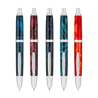 Pilot Capless Marble Black Fountain Pen