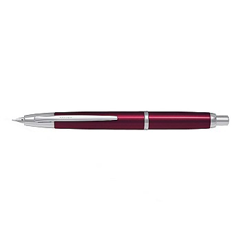 PILOT Capless decimo 万年筆 レッド 18K F Pilot Capless Birch Wood Black CT Fountain pen - Vulpen / Fountain