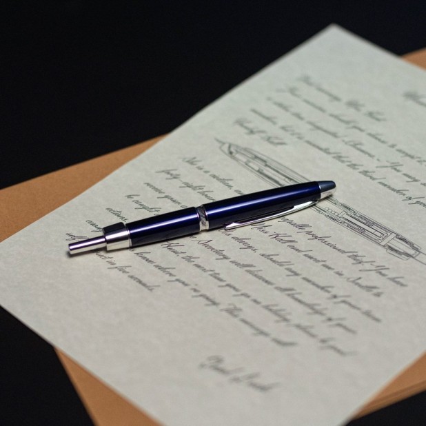 Pilot Capless LS Black Fountain pen