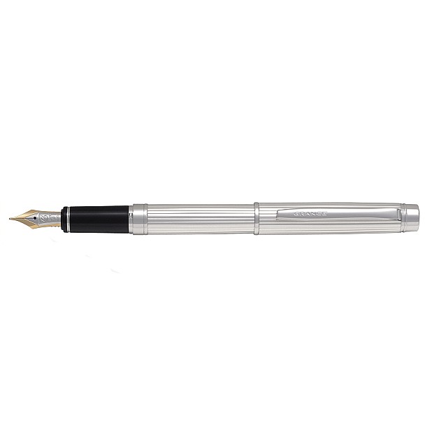 Pilot Grance Stripe Silver Plumo Estilográfica