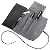 Pilot Pensemble Leather Pen Case with Zipper Case Black (Triple)