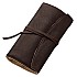 Pilot Pensemble Leather Pen Case with Zipper Case Brown (5-delig)