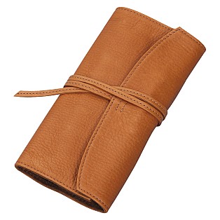 Pilot Pensemble Leather Pen Case Camel (Fivefold)