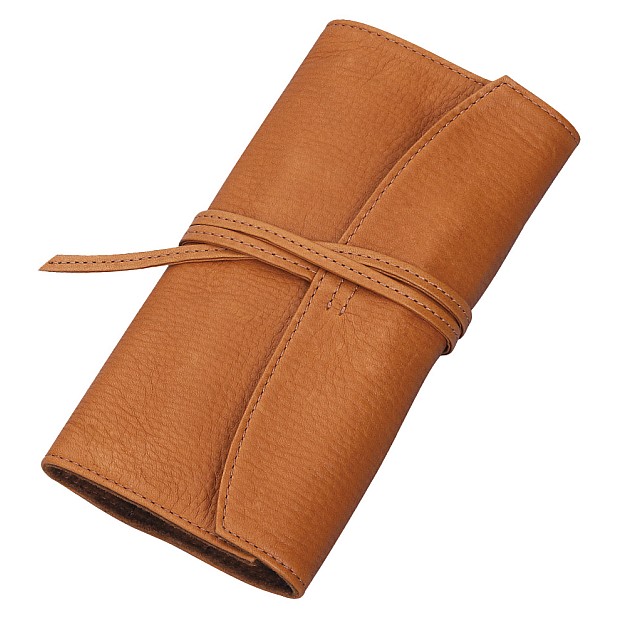 Pilot Pensemble Leather Pen Case Camel (Fivefold)